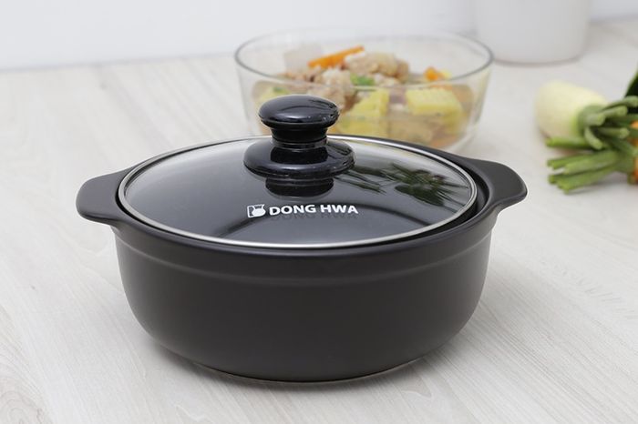 Nồi đất nắp kính 1.4 lít Tucbeghi G703