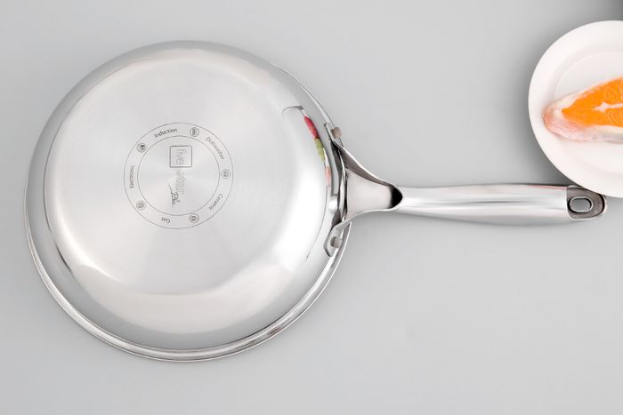 Đáy chảo phẳng - Chảo inox chống dính 24cm Fivestar FPC24002