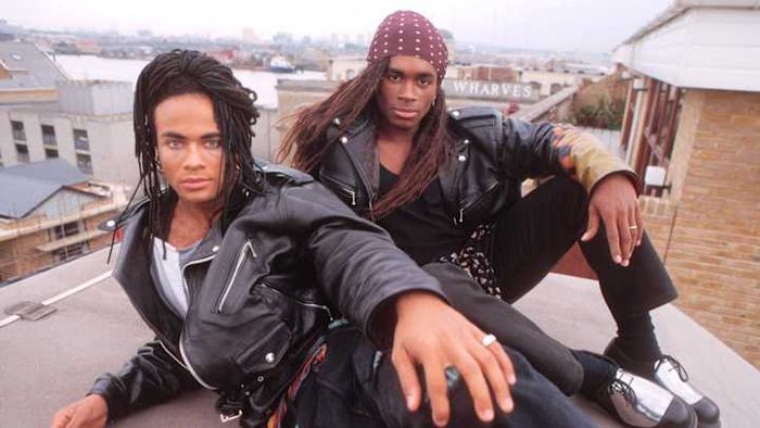 Rob Pilatus and Fab Morvan, the faces behind Milli Vanilli.
