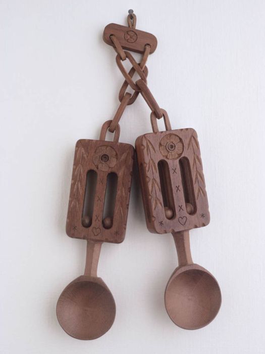 Welsh Love Spoons