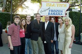 Michael Cera, shown on the far left as George Michael Bluth in the comedy 