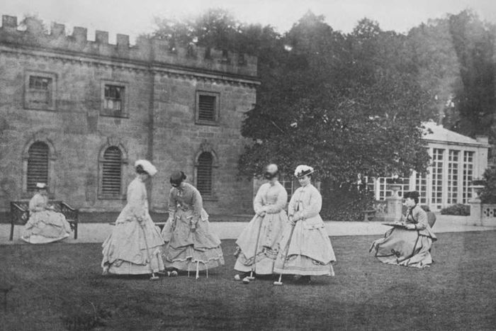 Croquet Party At Goodwood House
