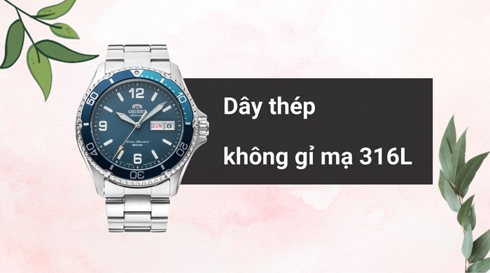 Chất liệu dây đeo của mẫu đồng hồ
