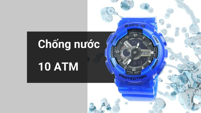 Khả năng kháng nước của mẫu đồng hồ