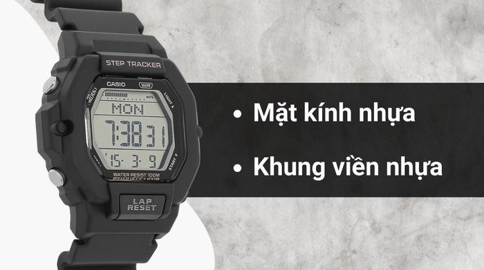 Chất liệu mặt kính và khung viền của mẫu đồng hồ