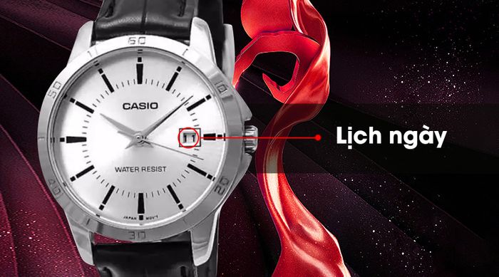 Đồng hồ nữ Casio LTP-V004L-7AUDF có lịch ngày tiện ích