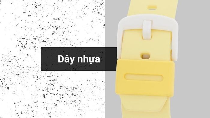 Chất liệu dây đeo của mẫu đồng hồ