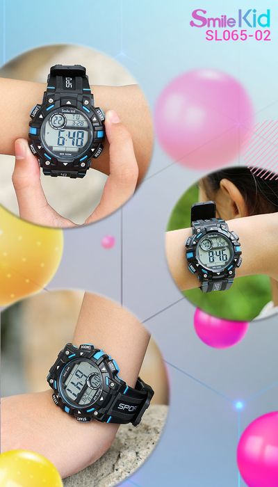 Tổng quan về Đồng hồ trẻ em Smile Kid SL065-02