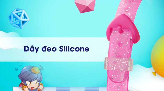 Đồng hồ trẻ em Smile Kid SL021-01 có dây đeo bền chắc