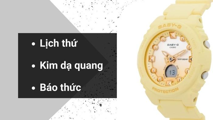 Tiện ích của mẫu đồng hồ