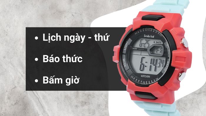 Tiện ích của mẫu đồng hồ