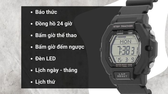 Tiện ích của mẫu đồng hồ