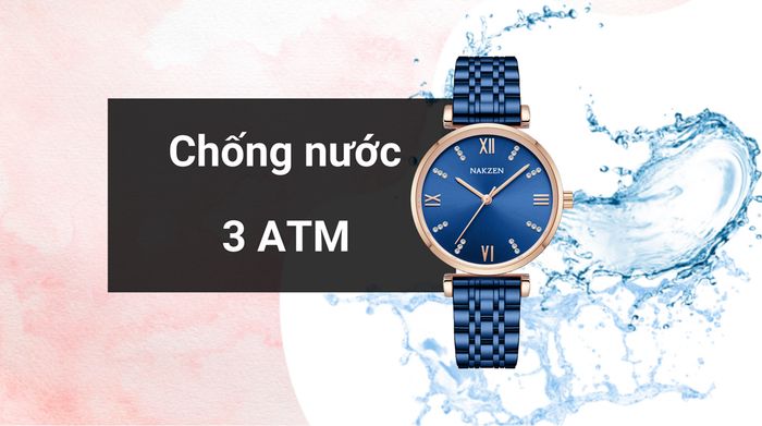Khả năng kháng nước của mẫu đồng hồ