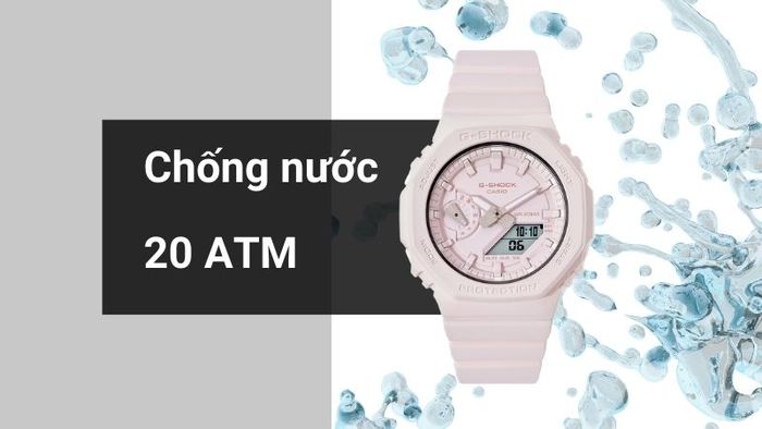 Khả năng kháng nước của mẫu đồng hồ