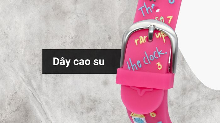 Chất liệu dây đeo của mẫu đồng hồ