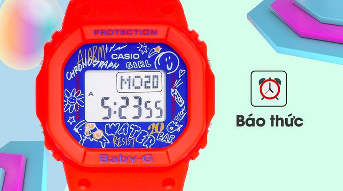Đồng hồ Nữ Baby-G BGD-560SK-4DR với chế độ báo thức