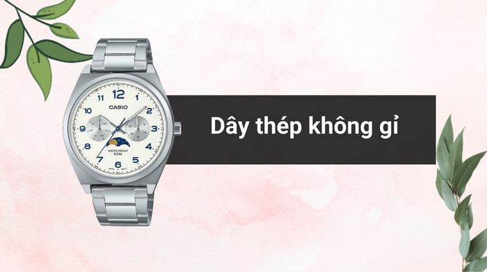 Chất liệu dây đeo của mẫu đồng hồ