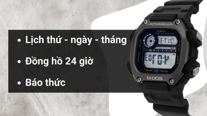 Tiện ích của mẫu đồng hồ