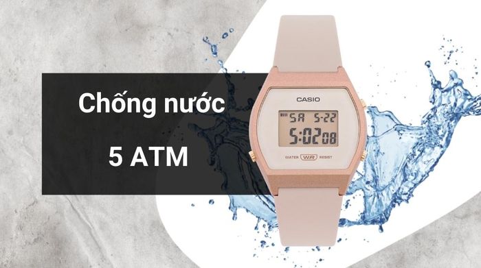 Khả năng kháng nước của mẫu đồng hồ