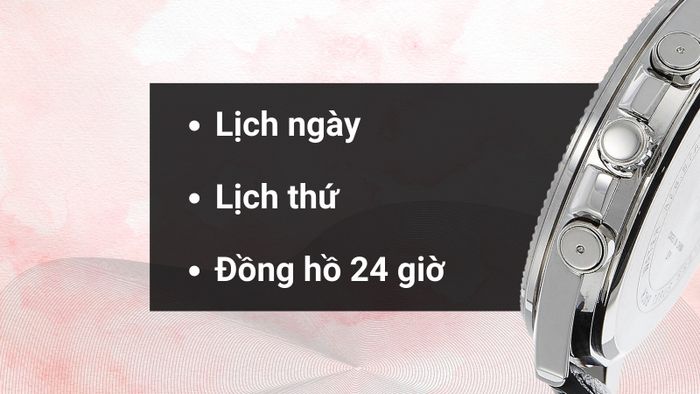 Tiện ích của mẫu đồng hồ