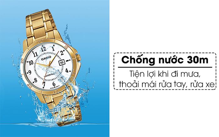 Đồng hồ Nữ Casio LTP-V004G-7BUDF chống vô nước