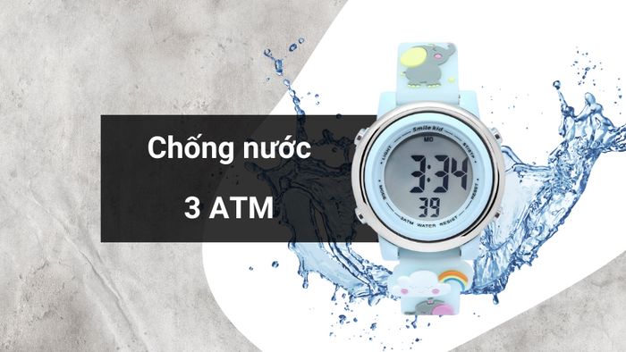 Khả năng kháng nước của mẫu đồng hồ