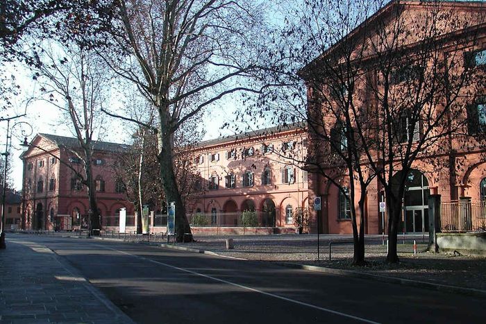 The present-day campus of the University of Modena and Reggio Emilia.