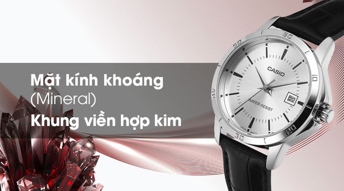 Đồng hồ nữ Casio LTP-V004L-7AUDF bền chắc hơn trước những va chạm