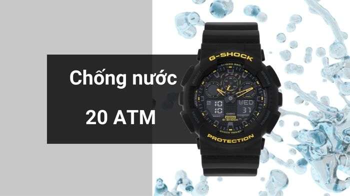 Khả năng kháng nước của mẫu đồng hồ