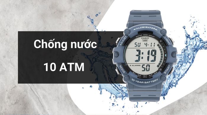 Khả năng kháng nước của mẫu đồng hồ