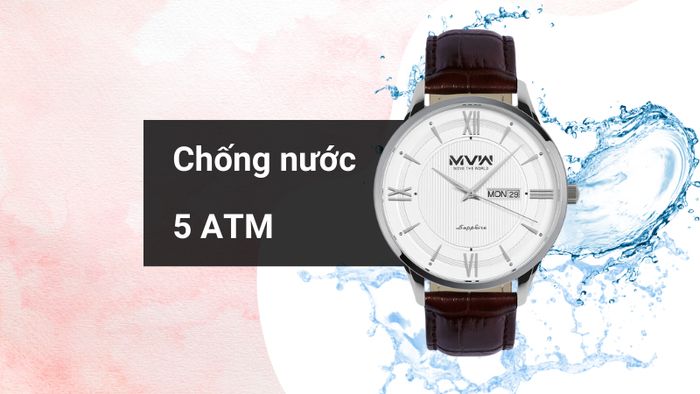 Khả năng kháng nước của mẫu đồng hồ