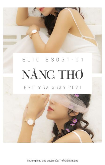 Đồng hồ Nữ Elio ES051-01 đến từ bộ sưu tập nàng thơ