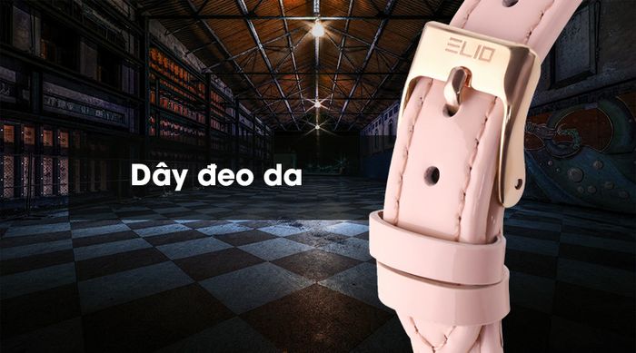 Đồng hồ nữ Elio EL044-01 có dây đeo êm tay