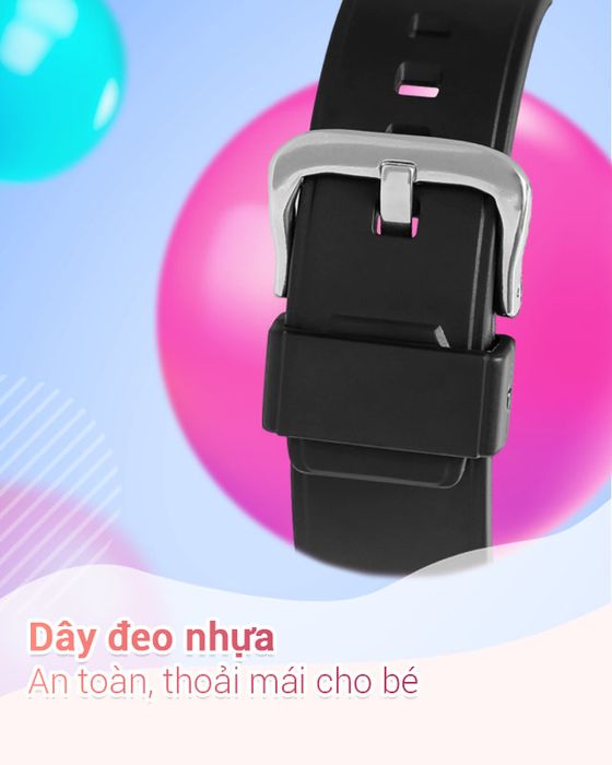Đồng hồ trẻ em Smile Kid SL064-01 trang bị dây đeo nhẹ nhàng, chống thấm mồ hôi