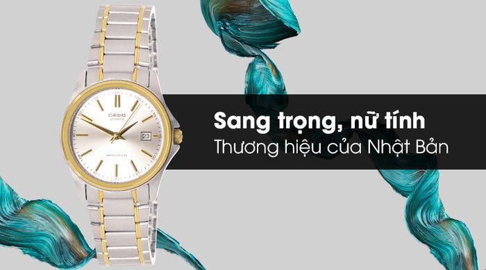 Đồng hồ nữ Casio LTP-1183G-7ADF với thiết kế nữ tính và tinh tế