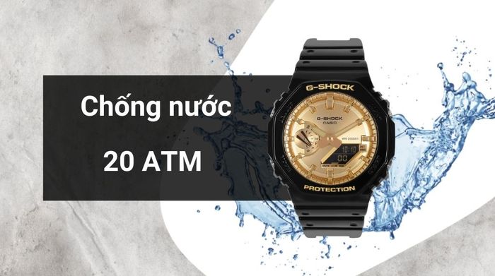 Khả năng kháng nước của mẫu đồng hồ