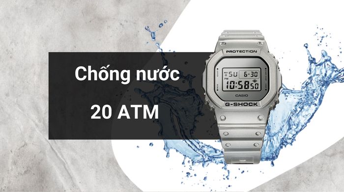 Khả năng kháng nước của mẫu đồng hồ