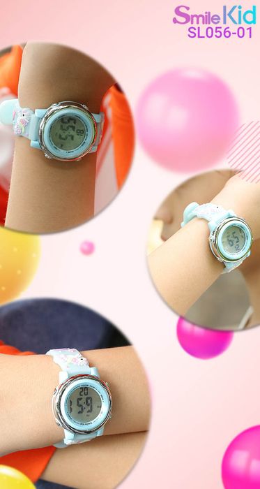 Đồng hồ Trẻ em Smile Kid SL056-01 có thiết kế năng động, dễ thương