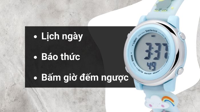 Tiện ích của mẫu đồng hồ