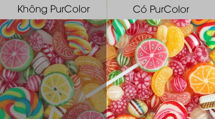 Công nghệ PurColor - Smart Tivi Samsung 43 inch UA43T6500