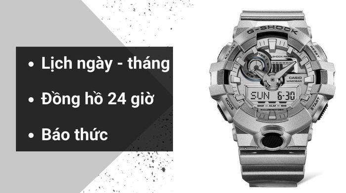 Tiện ích của mẫu đồng hồ