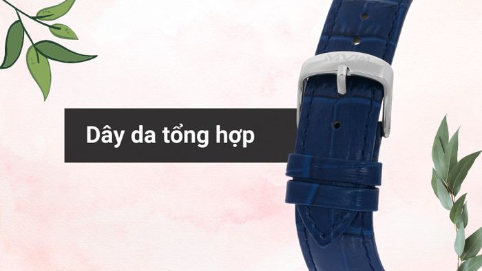 Chất liệu dây đeo của mẫu đồng hồ