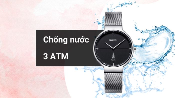 Khả năng kháng nước của mẫu đồng hồ