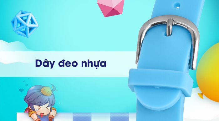 Đồng hồ trẻ em Smile Kid SL042-01 có dây đeo chống thấm nước tốt