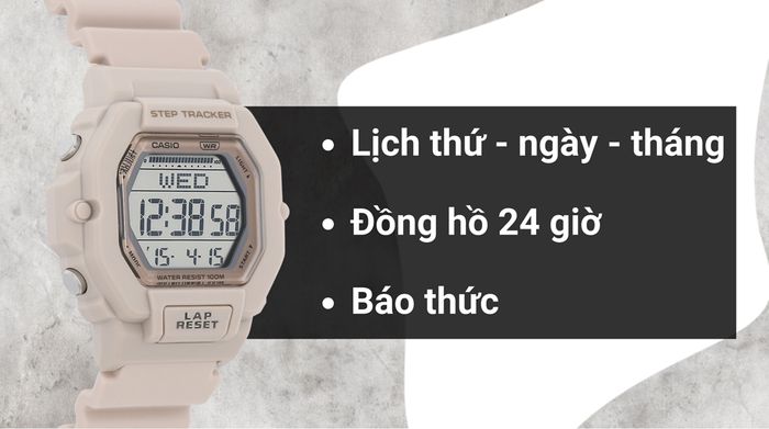 Tiện ích của mẫu đồng hồ
