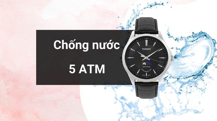 Khả năng kháng nước của mẫu đồng hồ