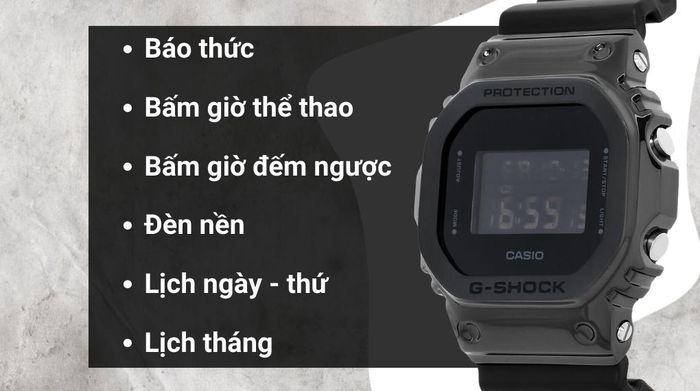 Tiện ích của mẫu đồng hồ