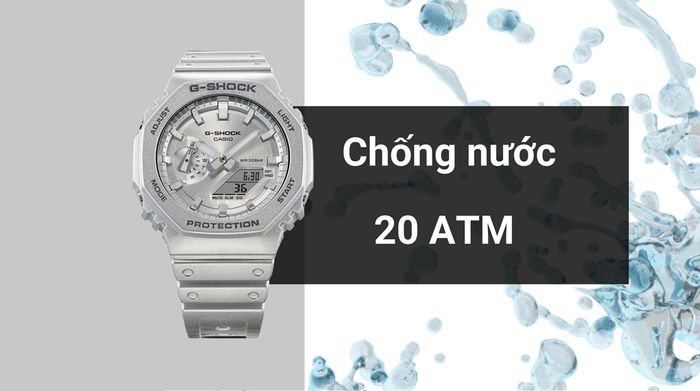Khả năng kháng nước của mẫu đồng hồ