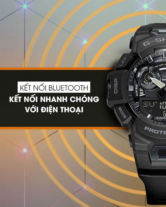 Đồng hồ nam G-SHOCK GBA-900-1ADR có khả năng kết nối với điện thoại thông qua bluetooth