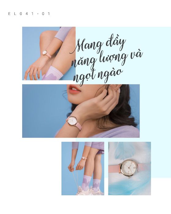 Tổng quan về đồng hồ nữ Elio EL041-01